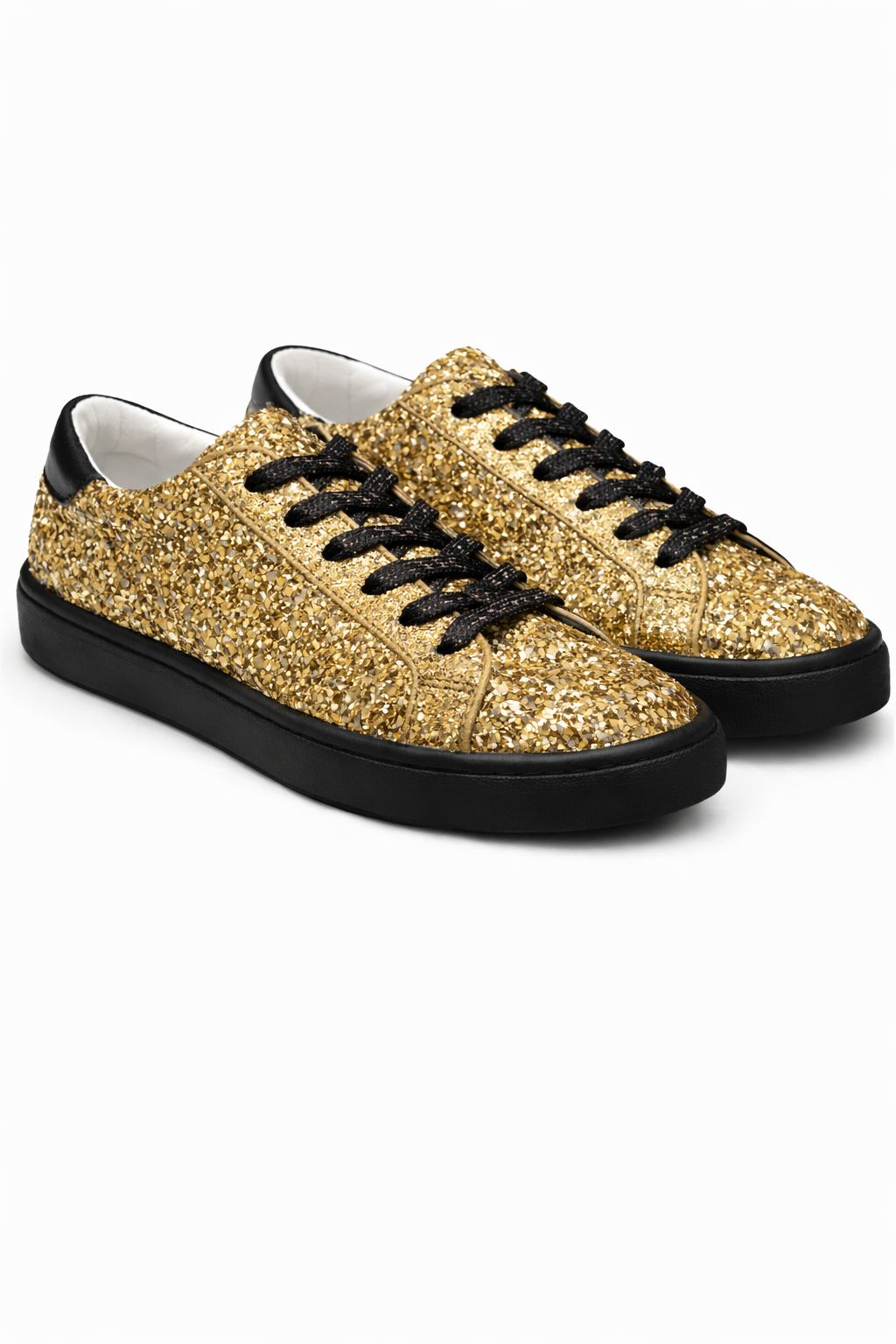 Unisex Gold Glitter